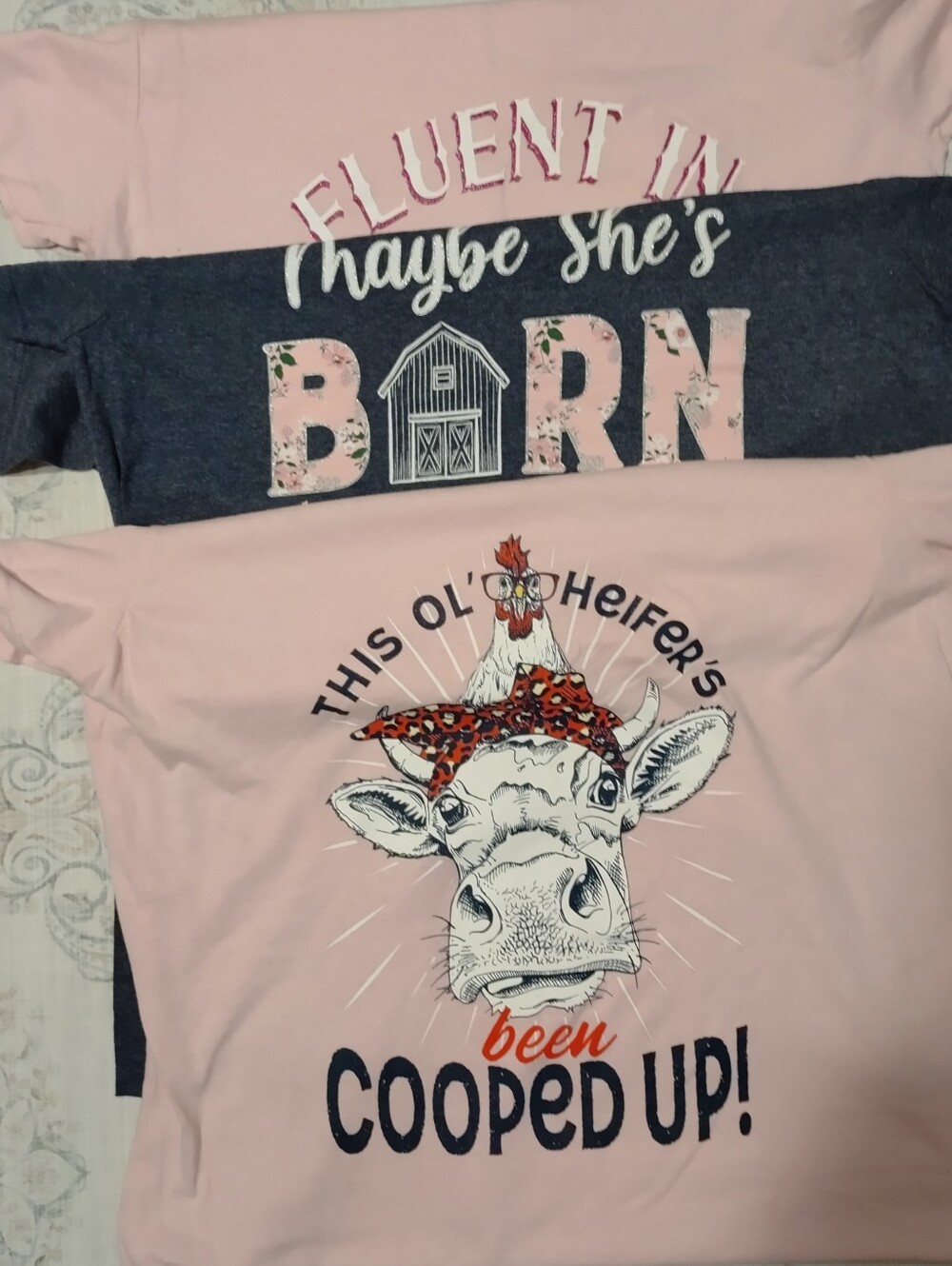 Farmstyle Womens T shirt Lot Of 3 NWOT